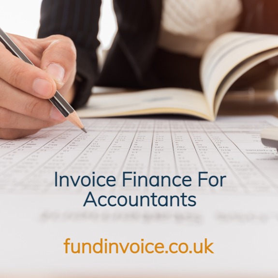 Factoring for an accountancy firm with poor sales ledger ageing.