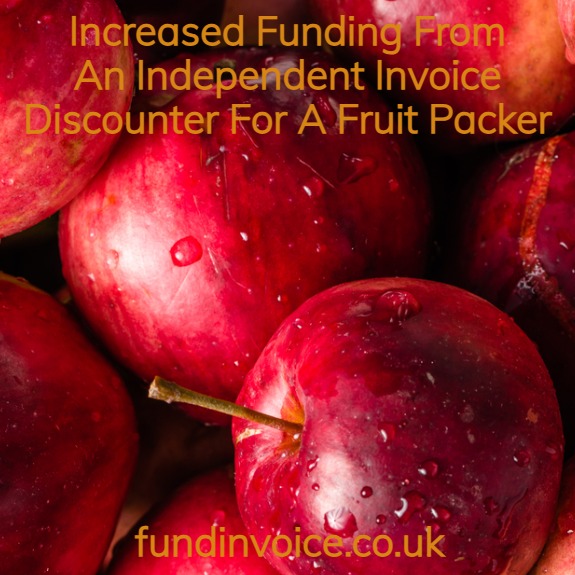 Case Study Increased Funding From An Independent Invoice Discounter For A Fruit Packing Company