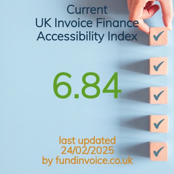 Current UK Invoice Finance Accessibility Index