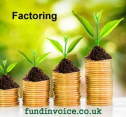 A factoring company suggested that the popularity of factoring is greater than that for invoice discounting.