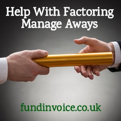 If you have, or are, a factoring client to manage away to another lender, we can help.