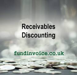 Receivables discounting is a form of receivables finance - also called invoice finance.